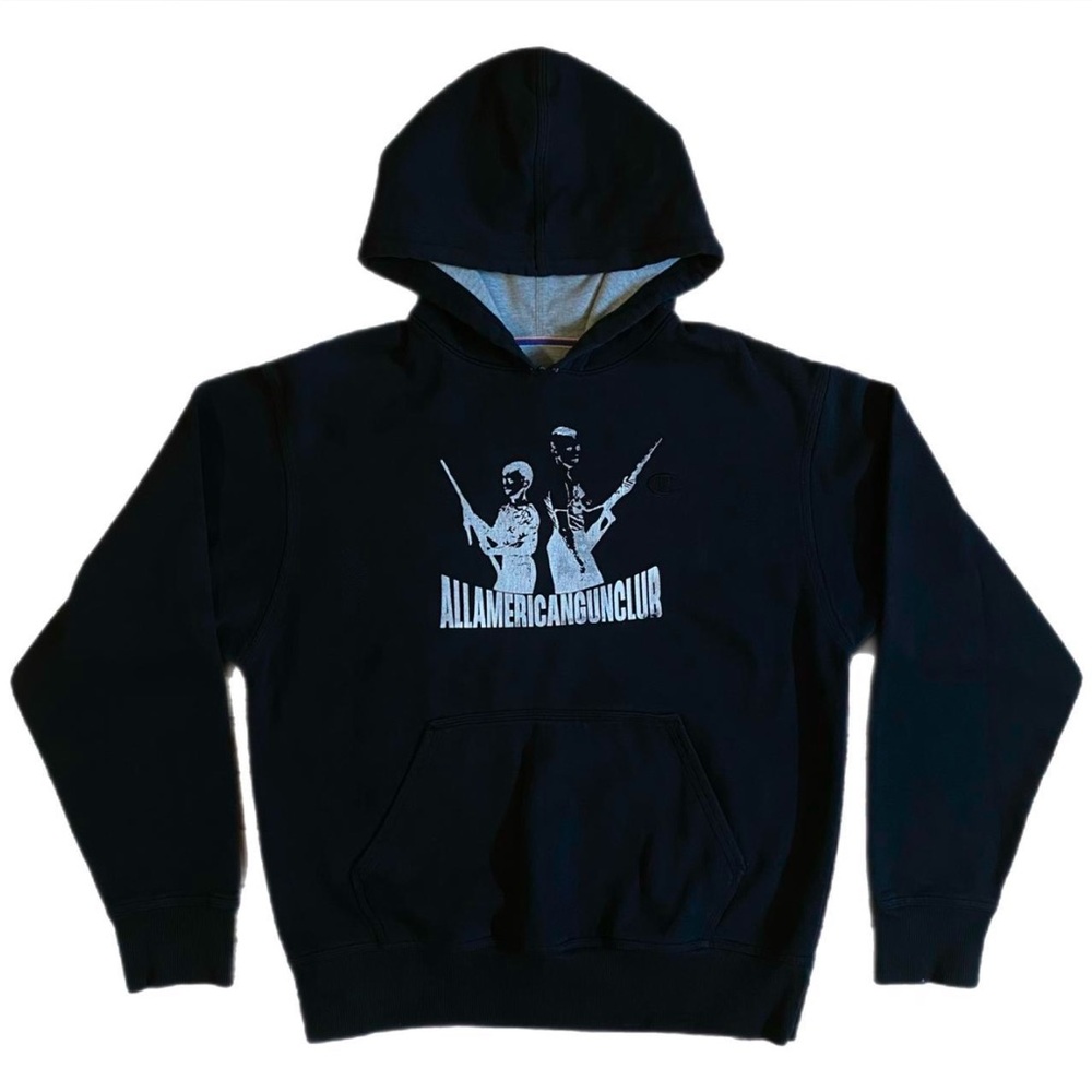 Vintage Champion American Gun Club Hoodie